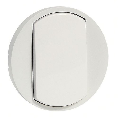 Лицевая панель Legrand Celiane для 1-кл. выключателя белый  картинка